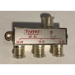 Tratec SP-03  3 weg Antenna Splitter