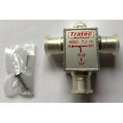 Tratec T-1-16 CAI 1-way tap, 1 x 16 dB