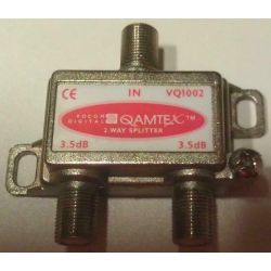 Qamtex VQ1002  2 weg Antenna Splitter
