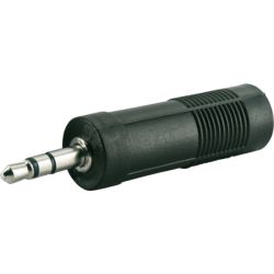 Schwaiger KHA - 533 AUDIO-adapter
Jackplug (3,5 mm) naar jackplug (6,3 mm)