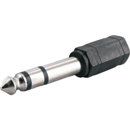 Schwaiger KHA 8181 533 Headphone adapter (stereo)
Jack socket (3.5 mm) to jack plug (6.3 mm)