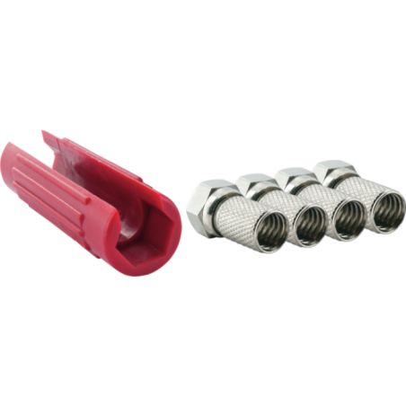 Schwaiger ADH 14 531 Set of screwing aids
for F screw connector for SAT cable and antenna systems