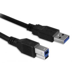 Schwaiger CK 1591031 Câble de connexion USB 3.0 super rapide - type A vers USB 3.0 type B - 1,5 m