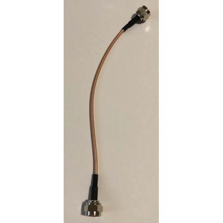 RG316 Cable Jumper Pigtail 22cm F type Male connector To F type Male connector