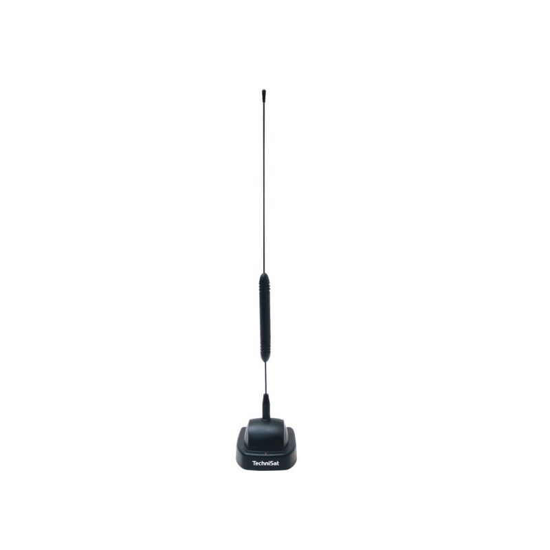 TechniSat DigiFlex TT2 DBV-T TV-Antenne (Schwarz, 15 dB, 18 dB, 21 – 69,5 – 12, 470 – 862 MHz)