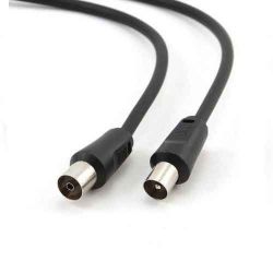 Basic Coax antenna cable 2.5 mtr - color black