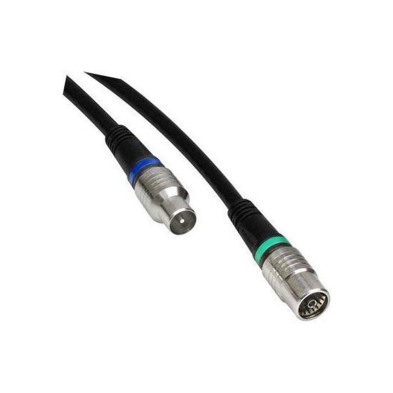 Câble coaxial WISI DS37U0500 4G/LTE proof IEC (m) - IEC (v) coax cable - 5 mètre