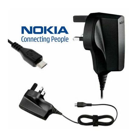 Chargeur domestique Nokia GSM AC-6X Micro USB (version Royaume-Uni)