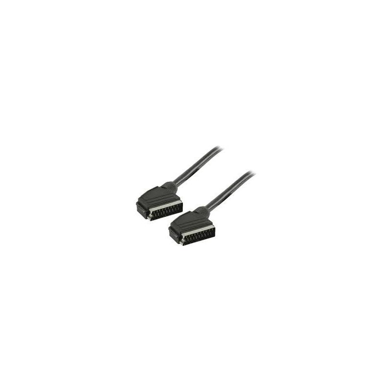 SCART 03/0.7 SCART cable 0,75 meter (Black)