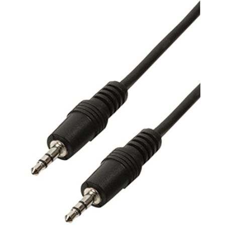 Valueline VLAP22000B50 Stereo AUDIO cable Jack plug male (3.5 mm) to jack plug male (3.5 mm) 5 m