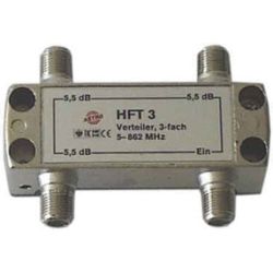 Astro HFT-3 Weg verdeler (5.5 dB) voor kabel, antenna en satelliet systemen