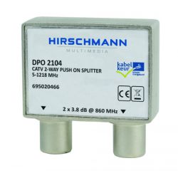 Hirschmann DPO2104 IEC TV Stick-on Splitter