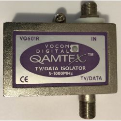 Vocom Digital Qamtex VQ601R - Isolateur TV/DONNÉES AOP 5-1000 MHz