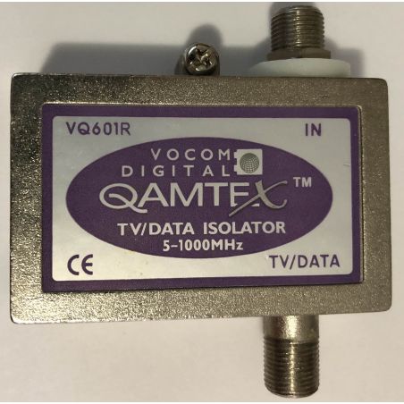 Vocom Digital Qamtex VQ601R - Isolateur TV/DONNÉES AOP 5-1000 MHz