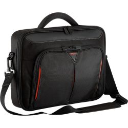 Targus Classic+ Laptop Bag 15 Inch Clamshell Black Polyester