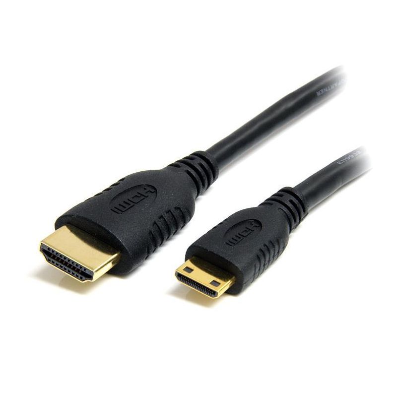 Elix HDMI mini naar HDMI - Plug Male-Male HDMI Kabel 1.4 Versie 1080  - 1,5 meter