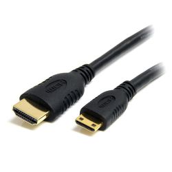 Elix HDMI mini naar HDMI - Plug Male-Male HDMI Kabel 1.4 Versie 1080  - 3 meter