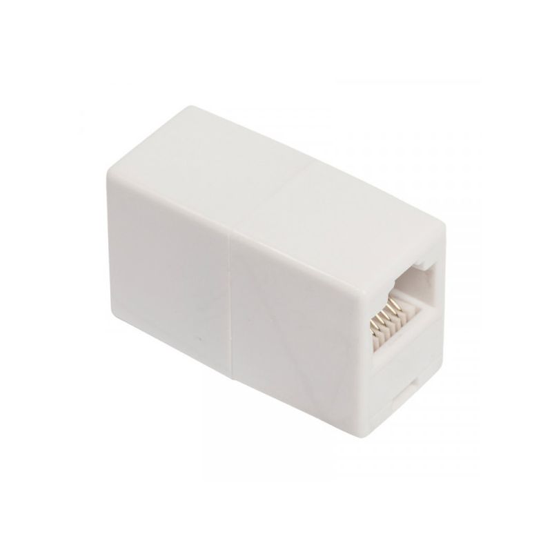 UTP 1:1 adapter coupler white