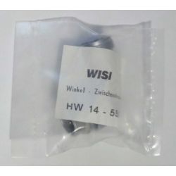 WISI 4.3-10 DIN RF Coax coupler angled