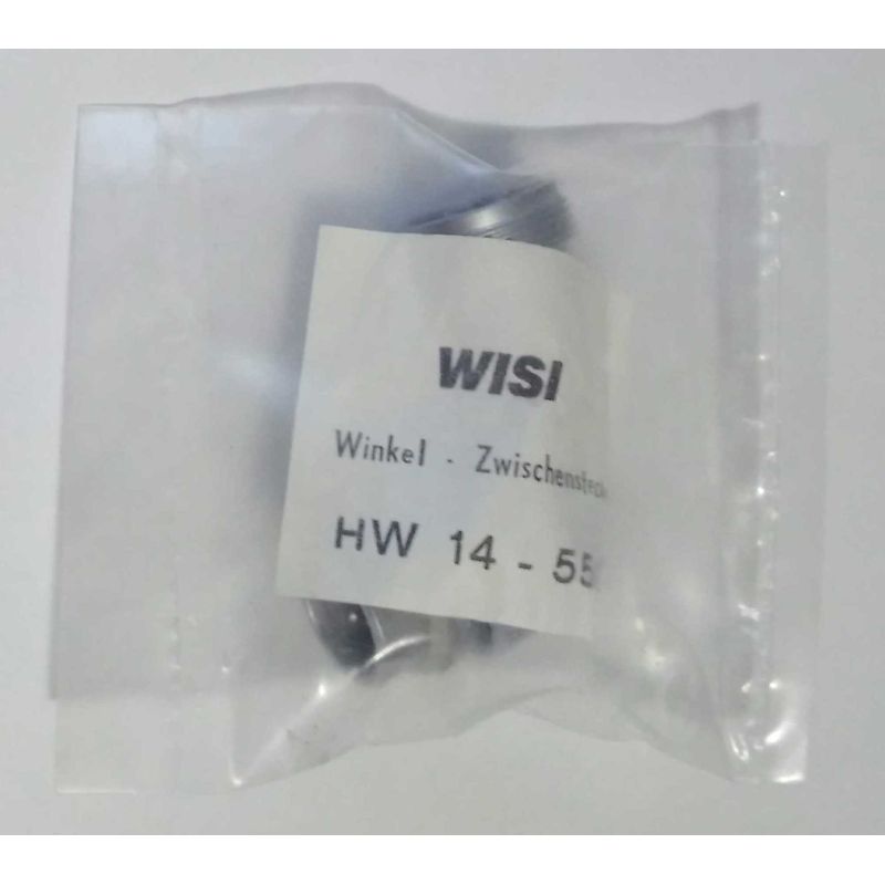 WISI 4.3-10 DIN RF Coax coupler angled