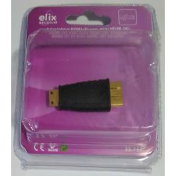 Elix 53.733 - Adapter HDMI (V) auf Mini-HDMI (M).