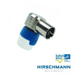 Hirschmann 4G KOKWI-4 Fiche coaxiale femelle coudée