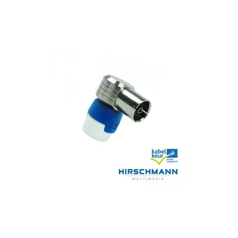 Hirschmann 4G KOKWI-4 Female Coax plug angled