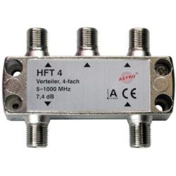 Astro HFT Koax 4-Wege-Verteiler HFT4