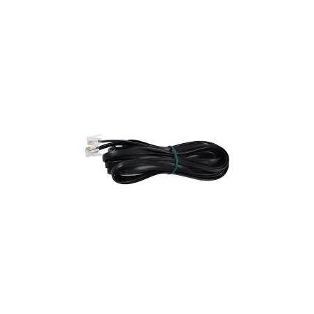 2 meter adsl cable rj11 - Colour Black