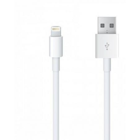 Lightning naar USB-A laadkabel - wit - 1 meter – Wit – 1 Meter van Ergenic