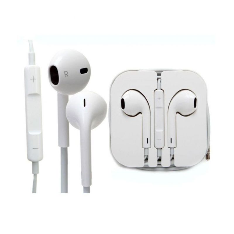 Ecouteurs filaire avec micro Apple EarPods sur