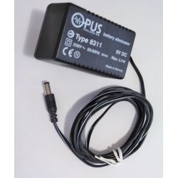 Opus AC 230V Adaptor type 8311 Output 9V DC