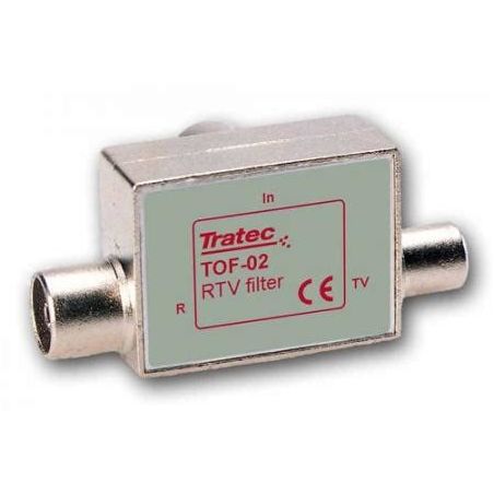 Tratec splitter TOF-02KK with 1 output for TV and 1 output for radio