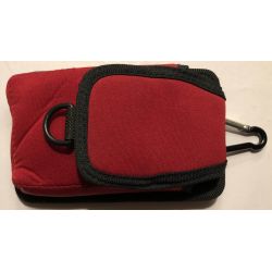 GSM, GPS Carrying Case Carrying Case with Belt Clip Original - Black / red