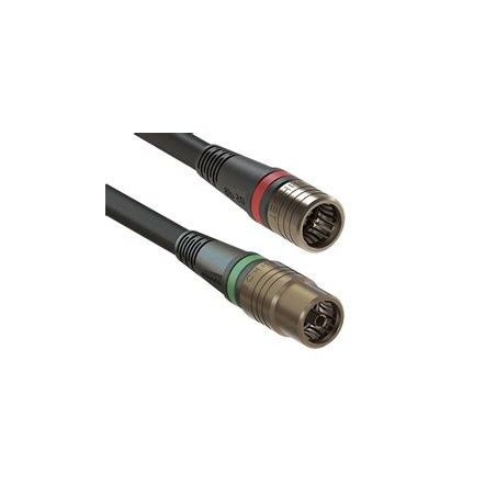 Câble coaxial Technetix RLA ++ 10 4G / LTE F (m) - IEC (f) - 1,5 mètre