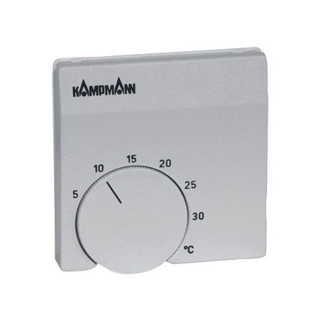 Kampmann 30055 HVAC room thermostat with on / off switch Adjustable Surface-mounted (on wall) 5 to 30 ° C