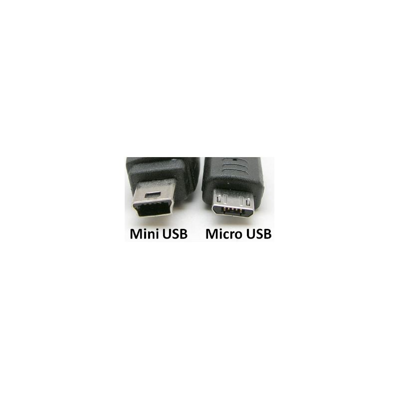 Nordamerika Min uhyre Mini USB Cable - USB-A to Mini-B - data / charging cable - 1 meter